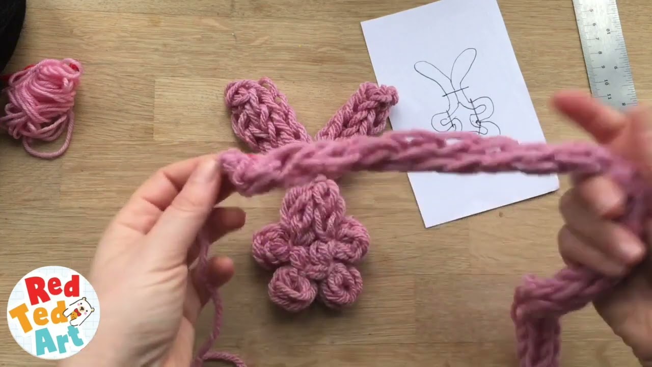 Finger Knit a Rabbit Bunny - A Teacher's Guide