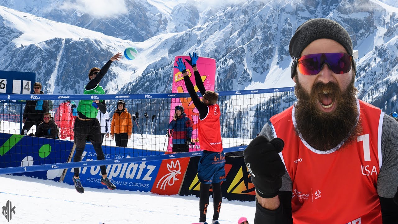 How To Play Snow Volleyball | Adventures In Volleyball