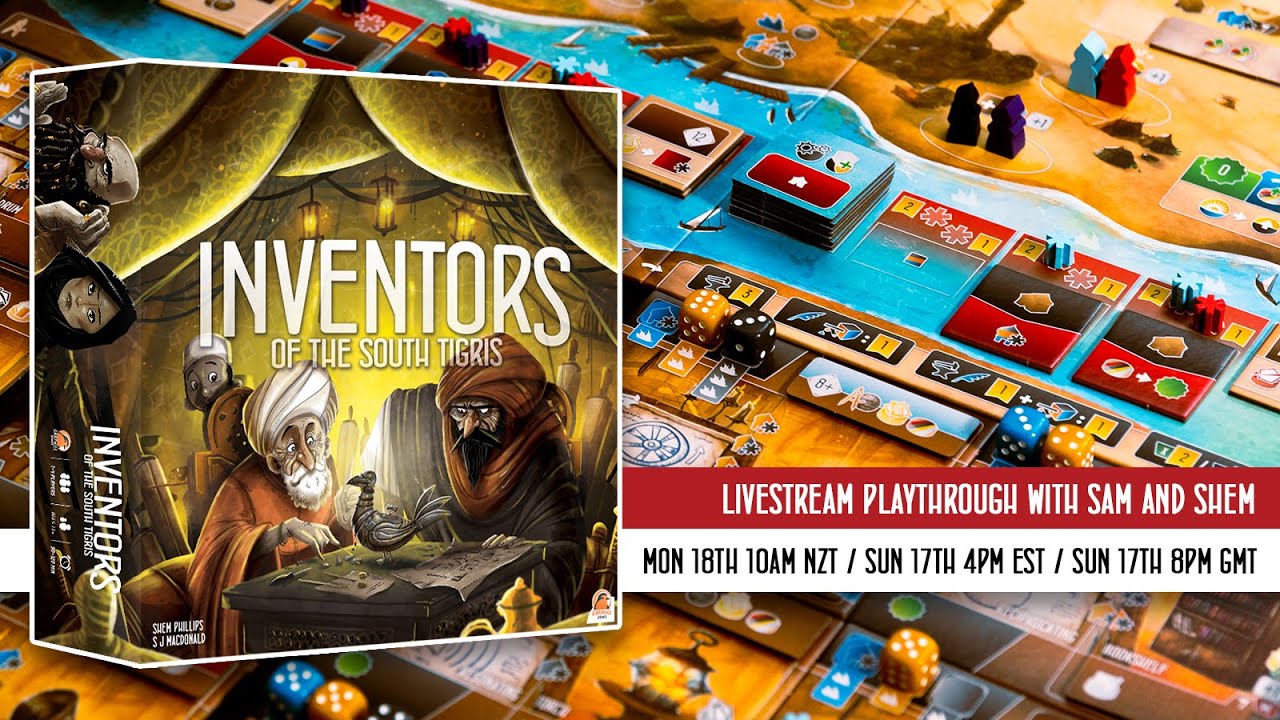 Inventors of the South Tigris - Livestream playthrough with Sam and Shem