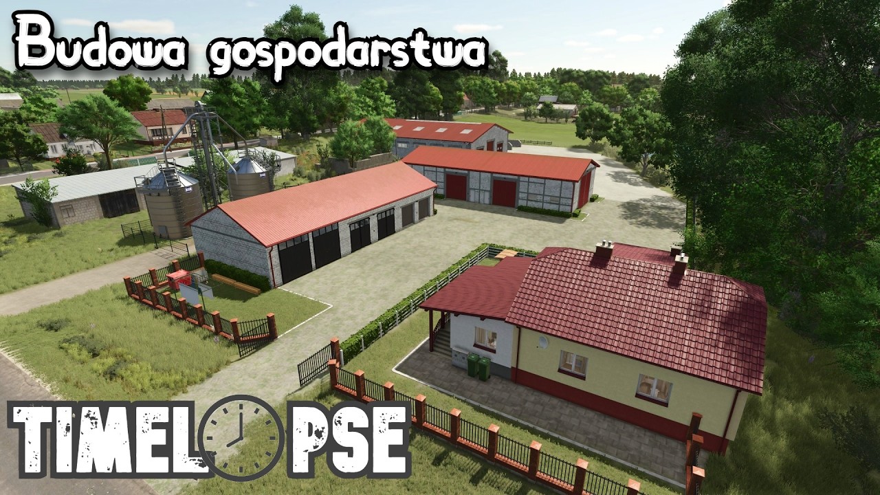 BUDOWA GOSPODARSTWA NA SZPAKOWIE ✅ ZACZYNAMY OD ZERA! 🚜PIĘKNY KLIMAT🌾 [#1]