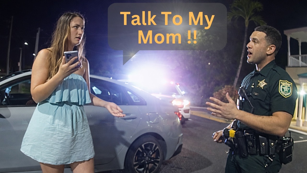 She Calls Her Mom During DUI Stop — Mom Tries to Blame Someone Else