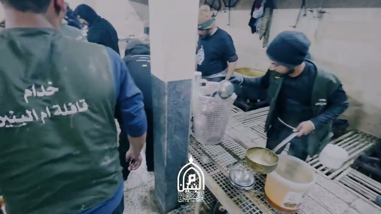 روحٌ وريحان في خدمة ضامن الجنان مشاية الامام الرضا #قافلة_ام_البنين 