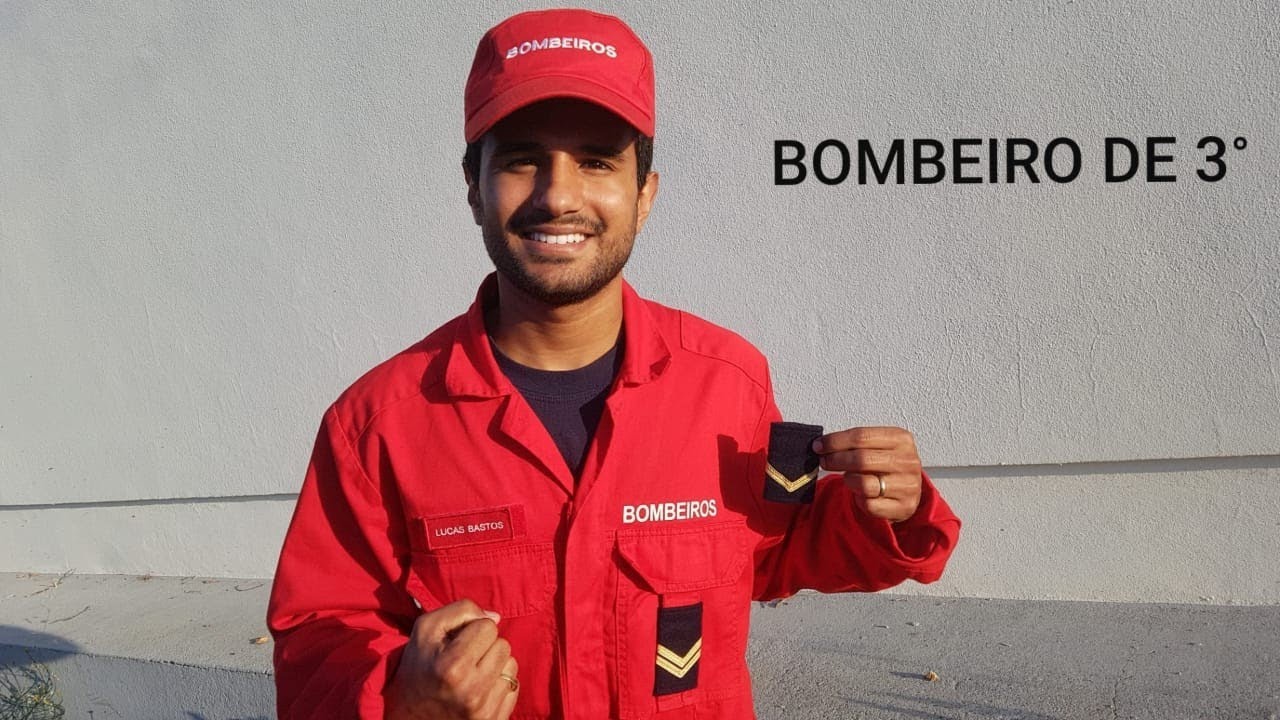BRASILEIRO PROMOVIDO PARA BOMBEIRO DE 3° EM PORTUGAL!
