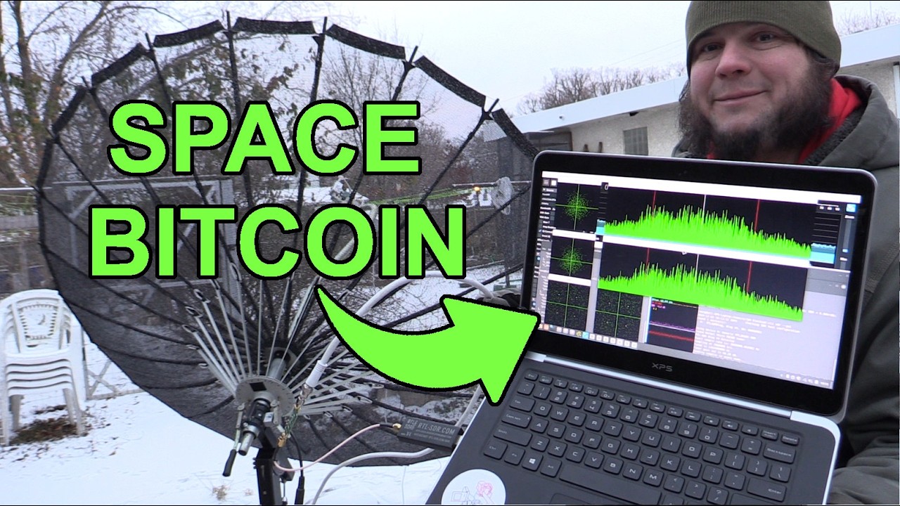 I Found Bitcoin On A Satellite In Space