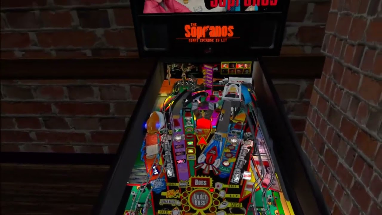 The Sopranos - Stern Pinball 2005 [ VPX VR Room ]