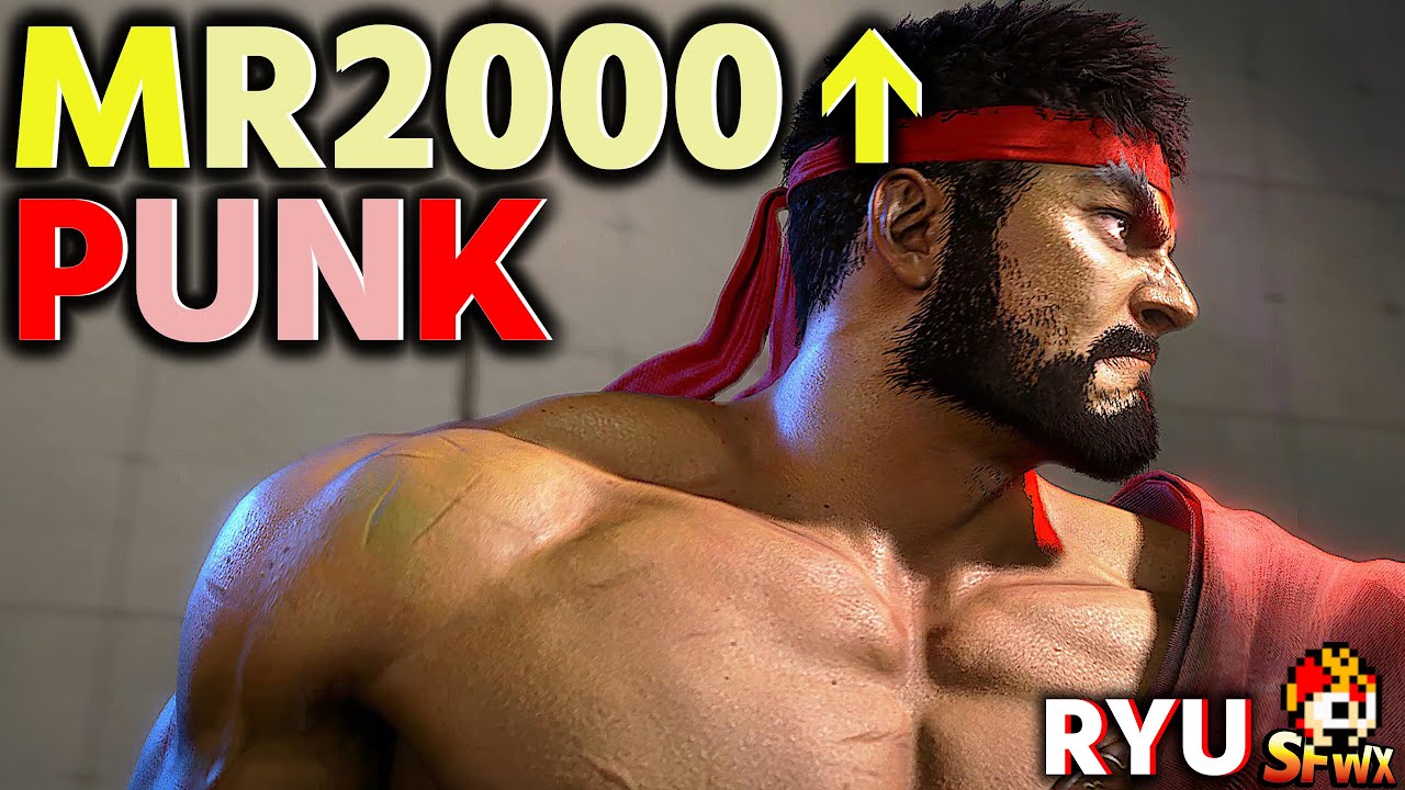 SF6: Punk MR2000 over Ryu | sf6 SFWX StreetFighter6 sfvi