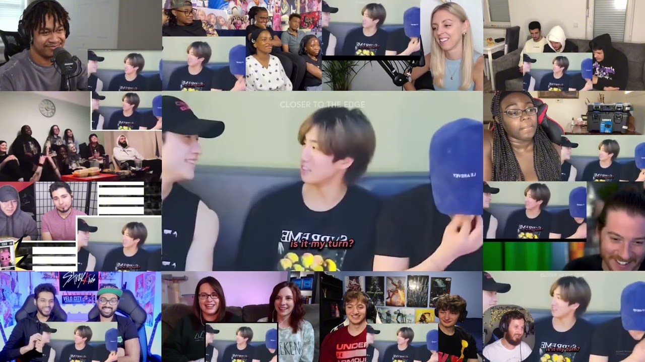 Three man in colorful pants (10% 3RACHA, 90% laughter) Stray Kids Reaction mashup | Chib Chib