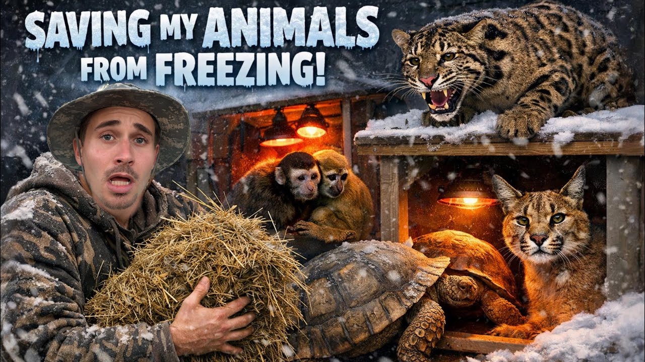 My ANIMALS Almost FROZE OVERNIGHT!