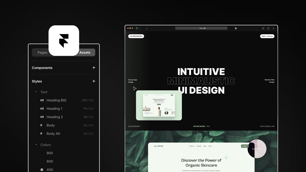 Начало проекта в Framer | Руководство по стилю | Дизайн целевой страницы