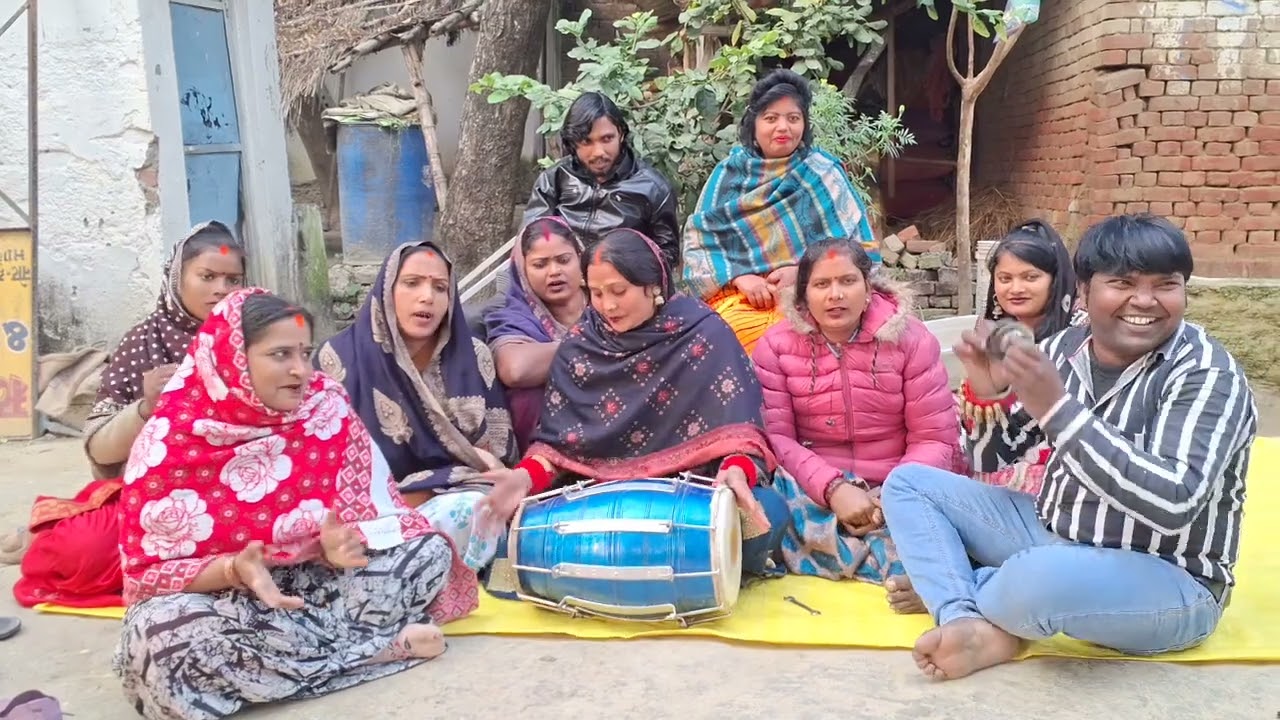 पचरा गीत# एक पति के दो पत्नी वायरलवीडियो 