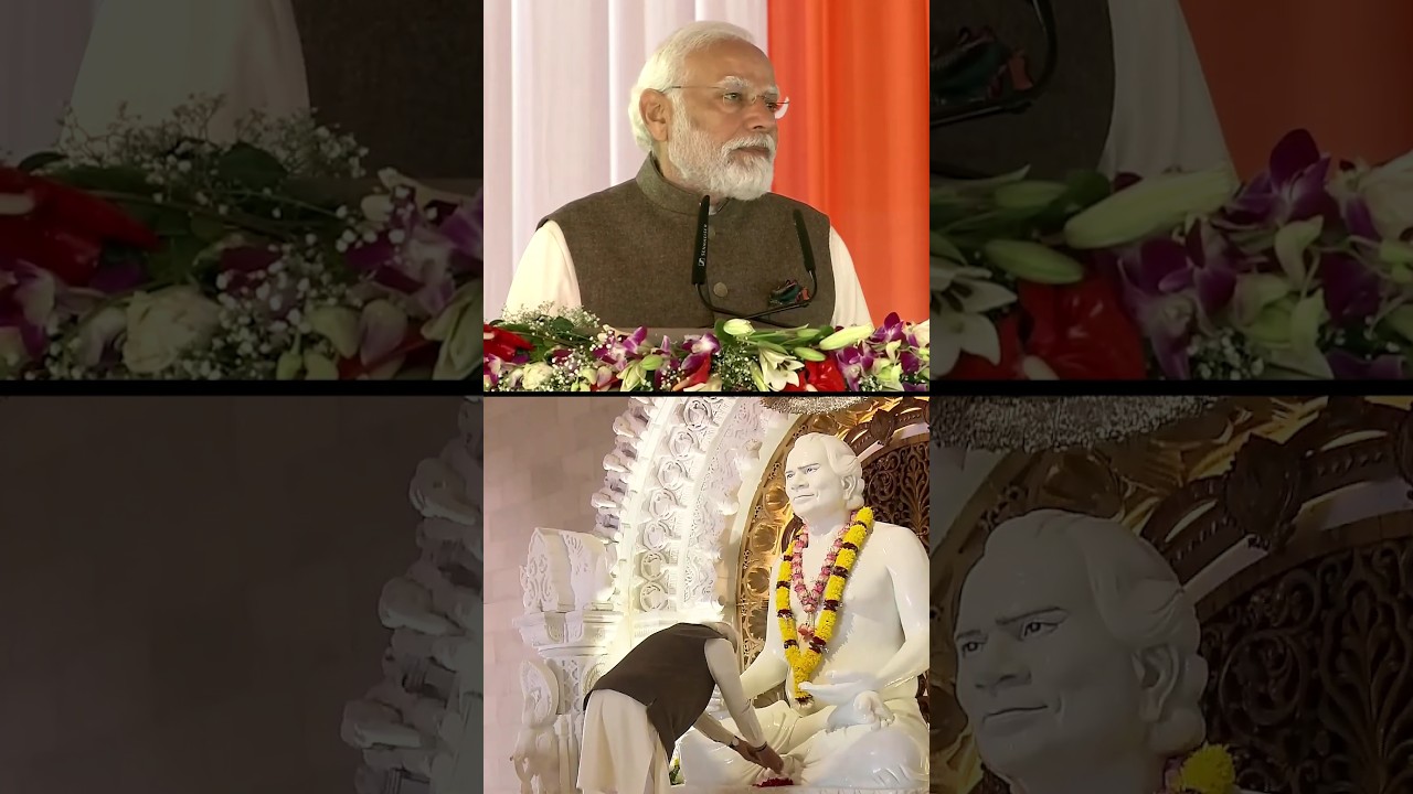 Swarved Mahamandir an epitome of collective spirit: PM Modi