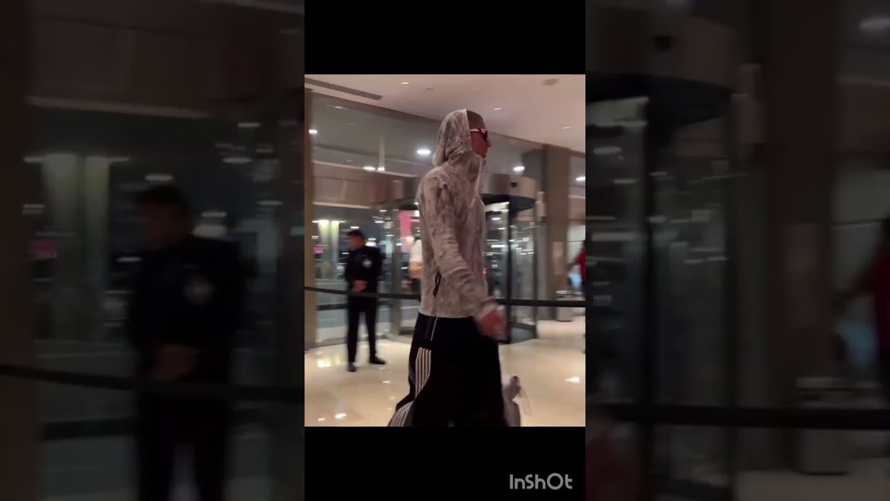 NBA player arrive in mexico city #sportsnews
