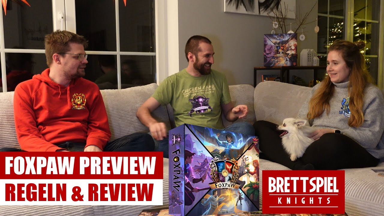 Foxpaw Brettspiel - Preview - Regelerklärung und Review