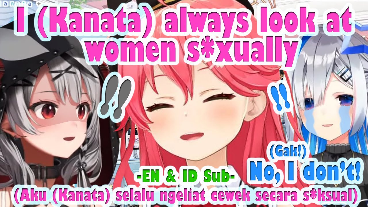 Miko Makes Kanata Like a Scum Who Always Looking at Women S*xually & Date Multiple Women [Hololive]