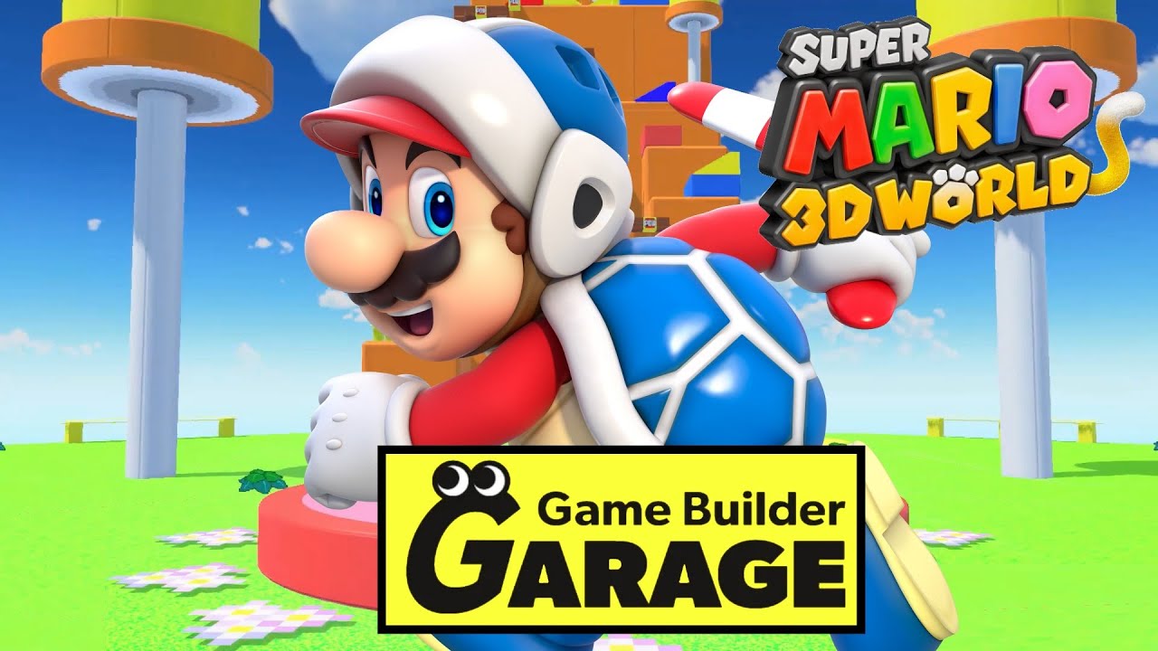 Game Builder Garage: Super Mario 3D World: Mount Beanpole Showcase