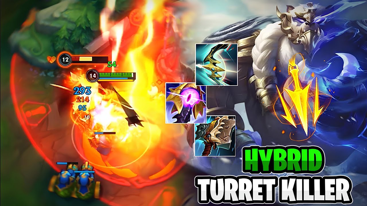 This Hybrid Volibear Build Makes You Destroy Turrets and Enemies Like Nothing! Wild Rift Volibear