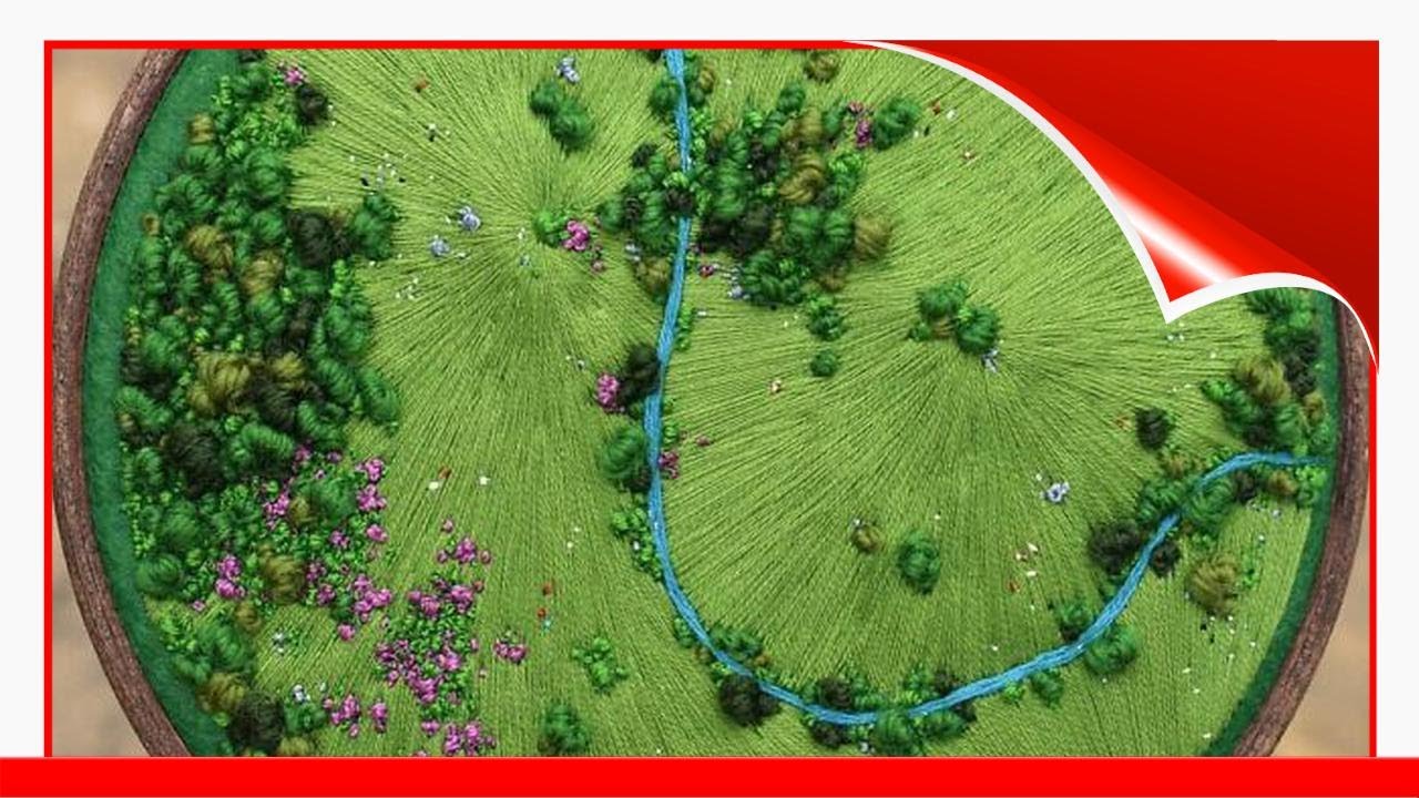 35 Of The Most Beautiful Pieces Of Aerial Embroidery Showing Off British Nature 🥰