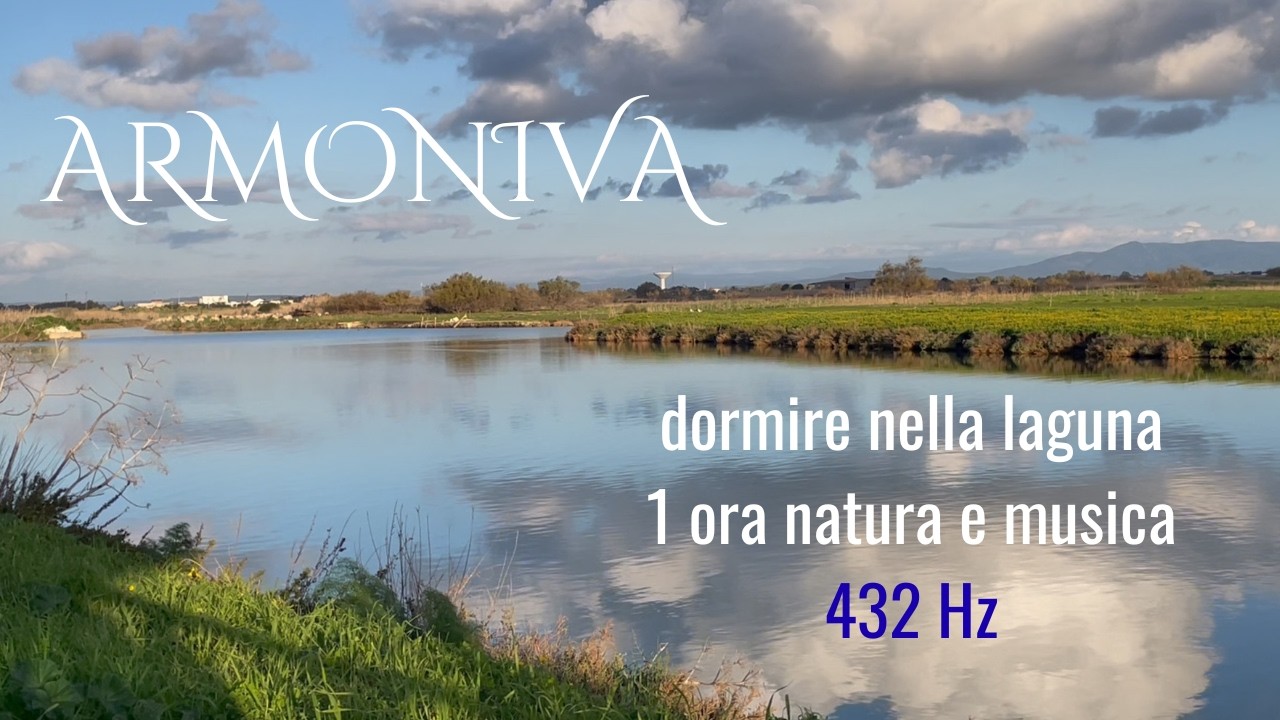 Natura e Musica per Dormire nella Laguna Cabras - Blues 1h a 432 Hz