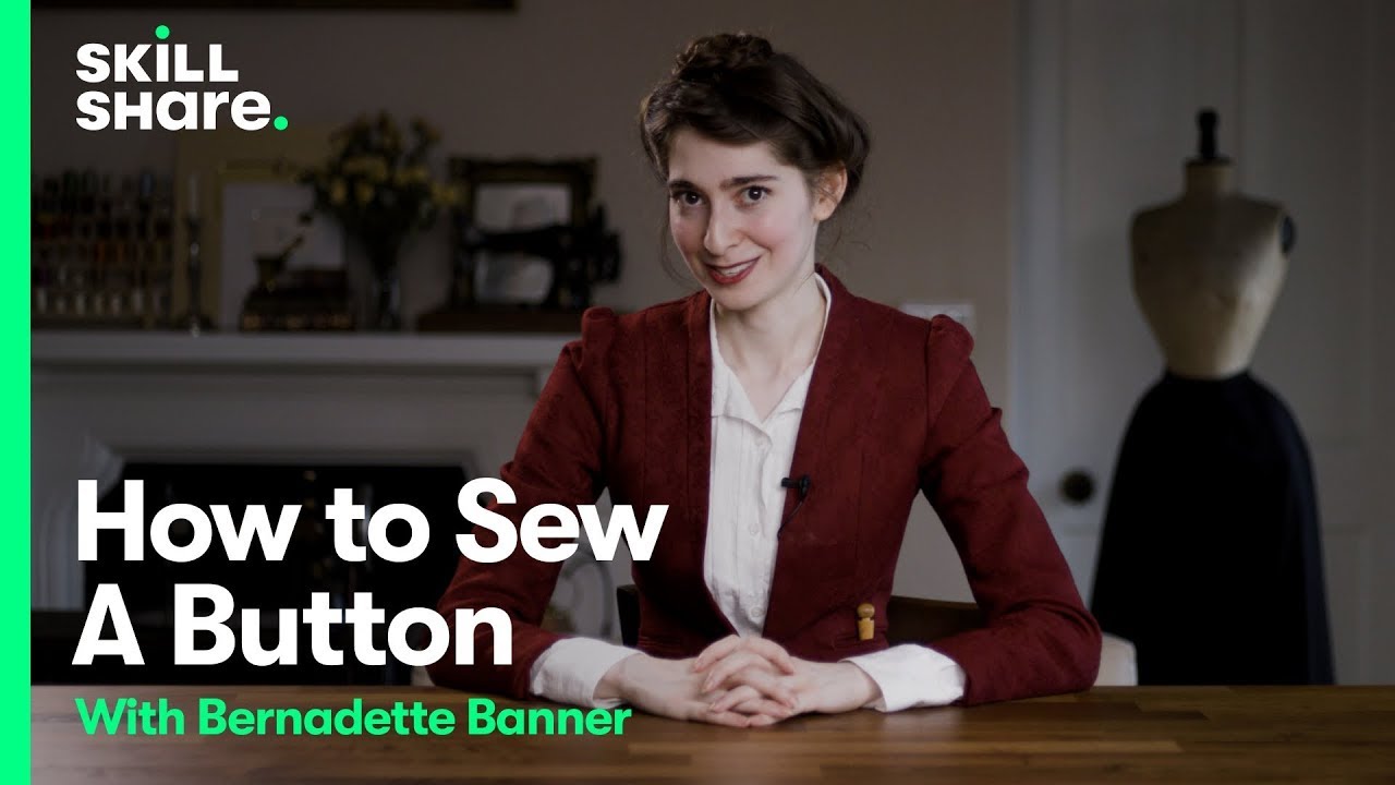 2 Ways to Sew a Button