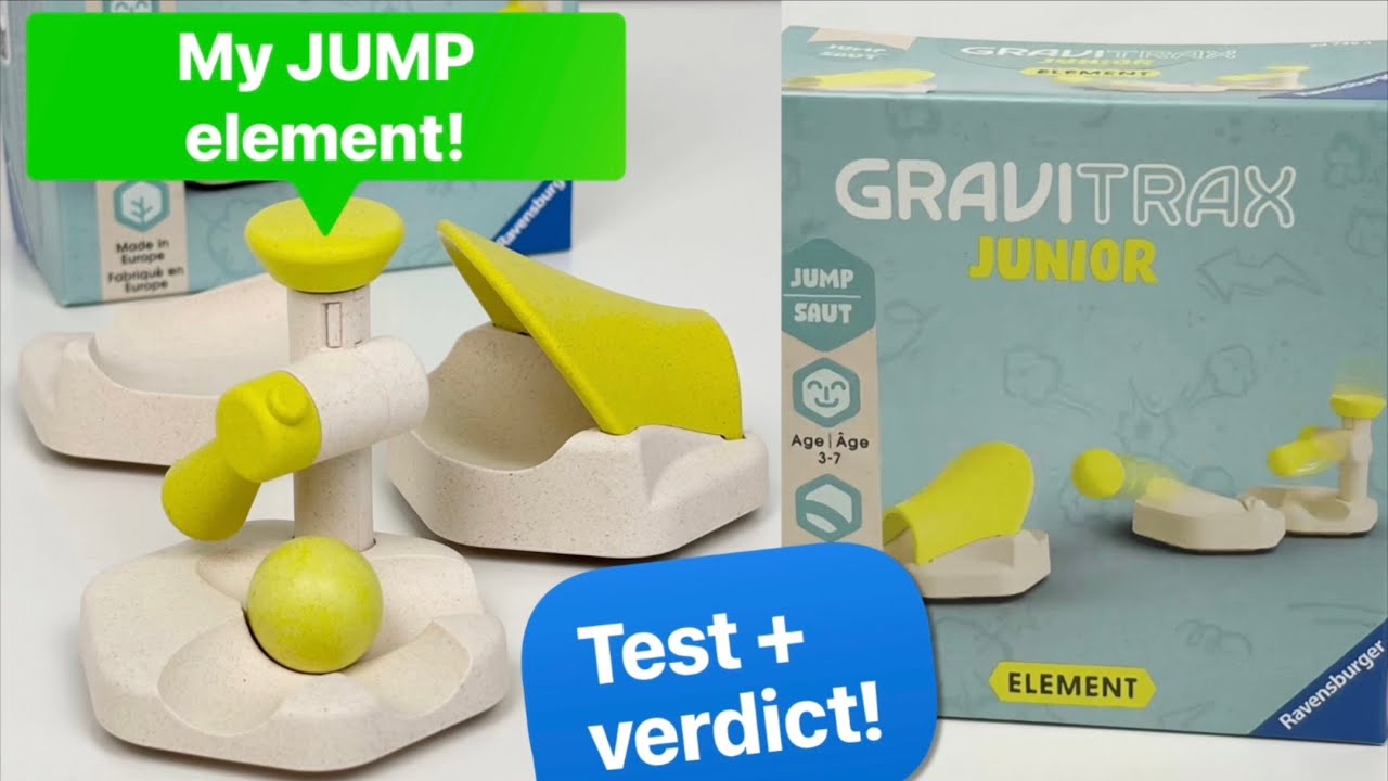 Gravitrax Junior: JUMP do żywiołu! Unboxing, test i werdykt!