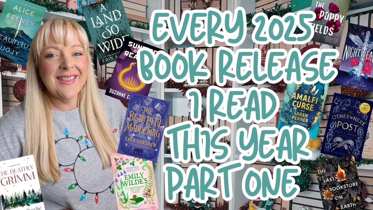 🥳 Every New 2025 Book Release I Read This Year: Part One 🥳