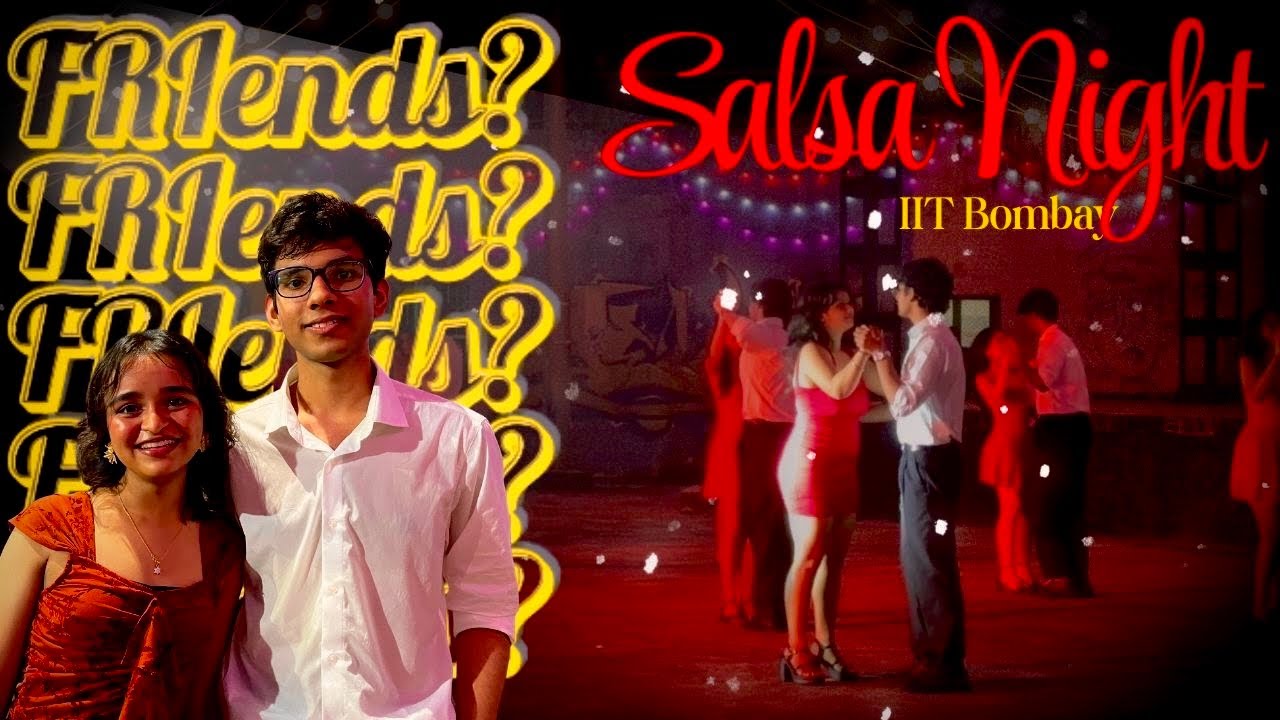 Why Salsa Night is the best night at IIT Bombay?✨ #iitbombay #couple
