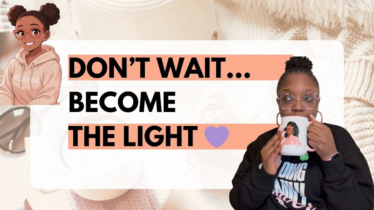 Don’t Wait for the Light — Become It 💜 | Hope, Faith & the Tunnel Season