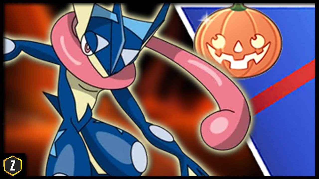 Greninja - БЕЗУМНЫЙ! Команда Кубка Хэллоуина в Pokémon GO Battle League!