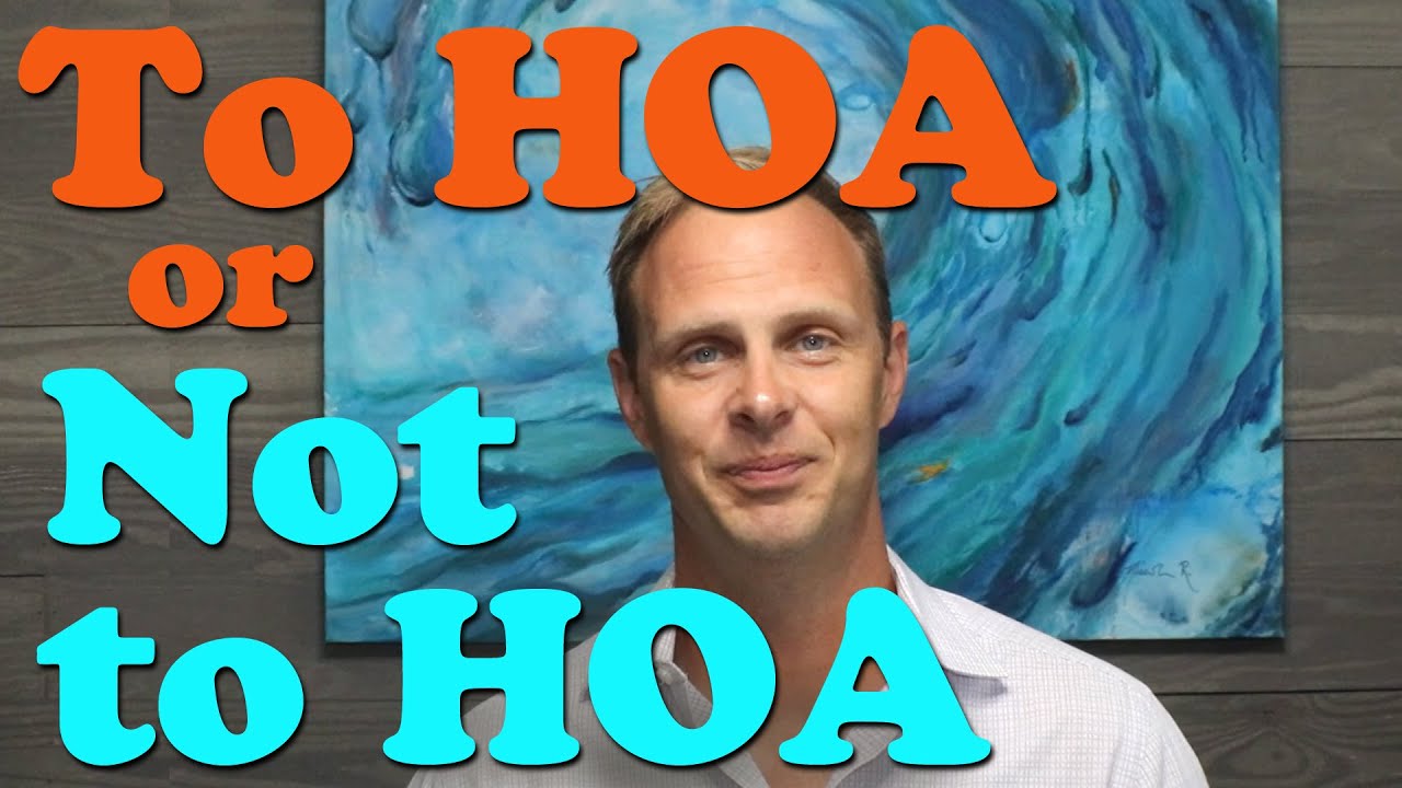 To HOA or Not to HOA | Wilmington North Carolina