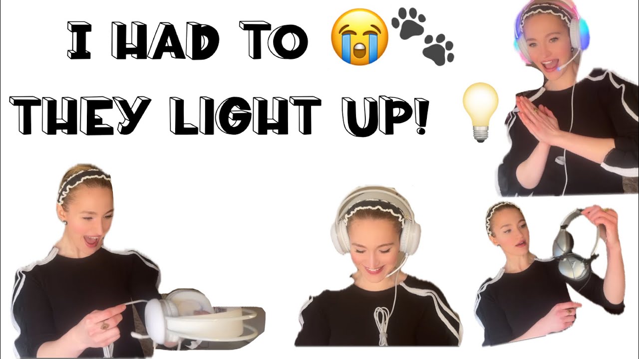 Unboxing My Colour-Changing Cat Ear Headphones 🎧🌈 (I’m Obsessed)