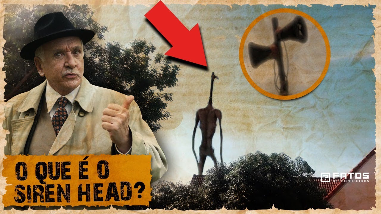 O Cabeça de Sirene (Siren Head) realmente existe? Relatos aterrorizantes - Sexta do Medo