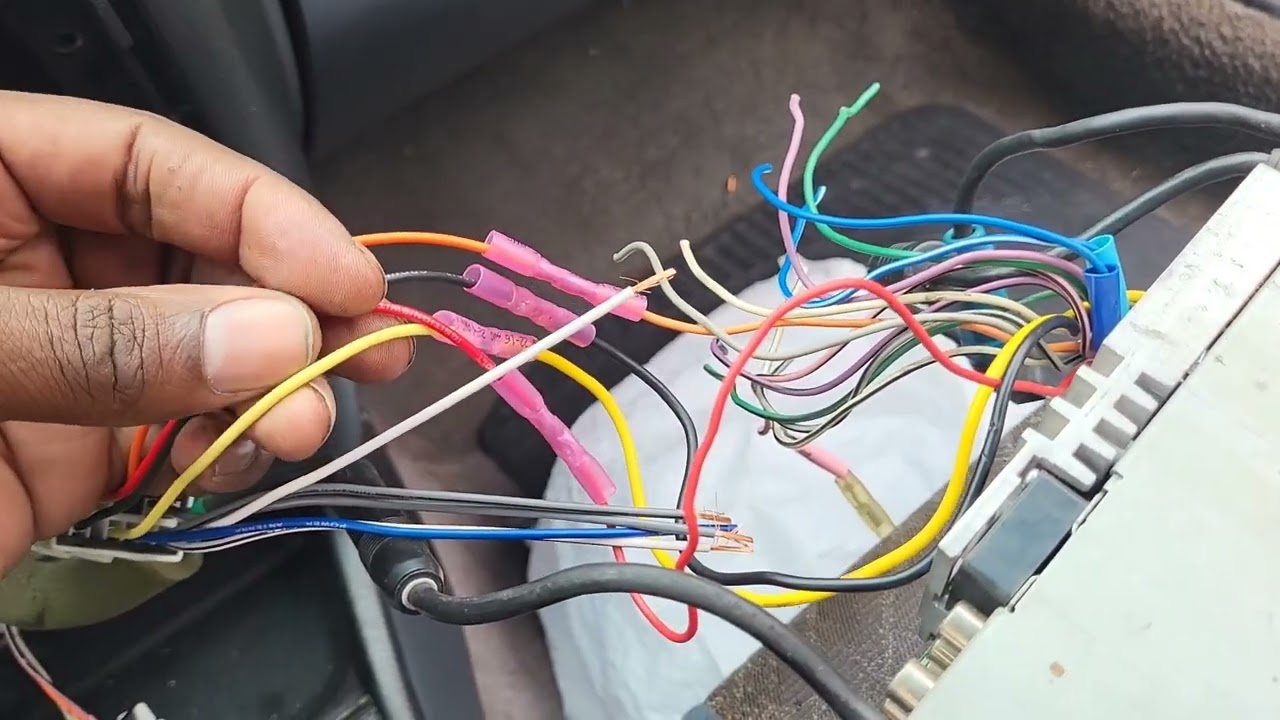 How To Radio Install on the 99 Sentra