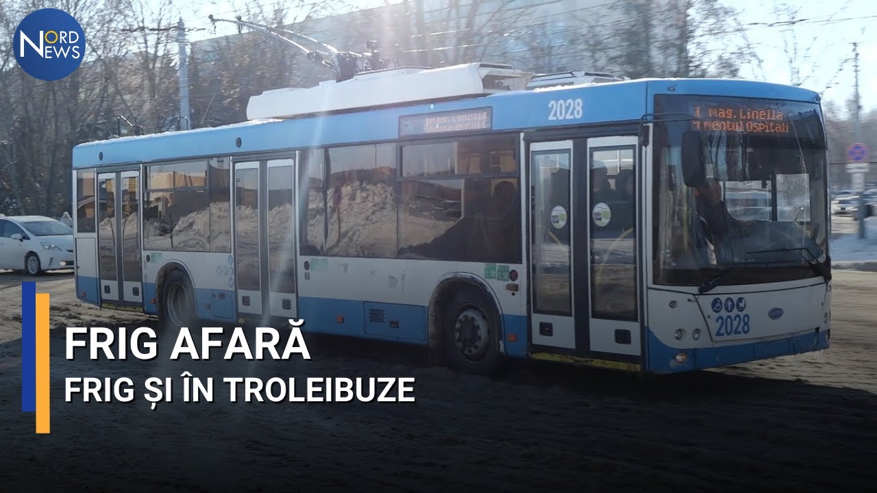 FRIG ÎN TROLEIBUZELE DIN BĂLȚI