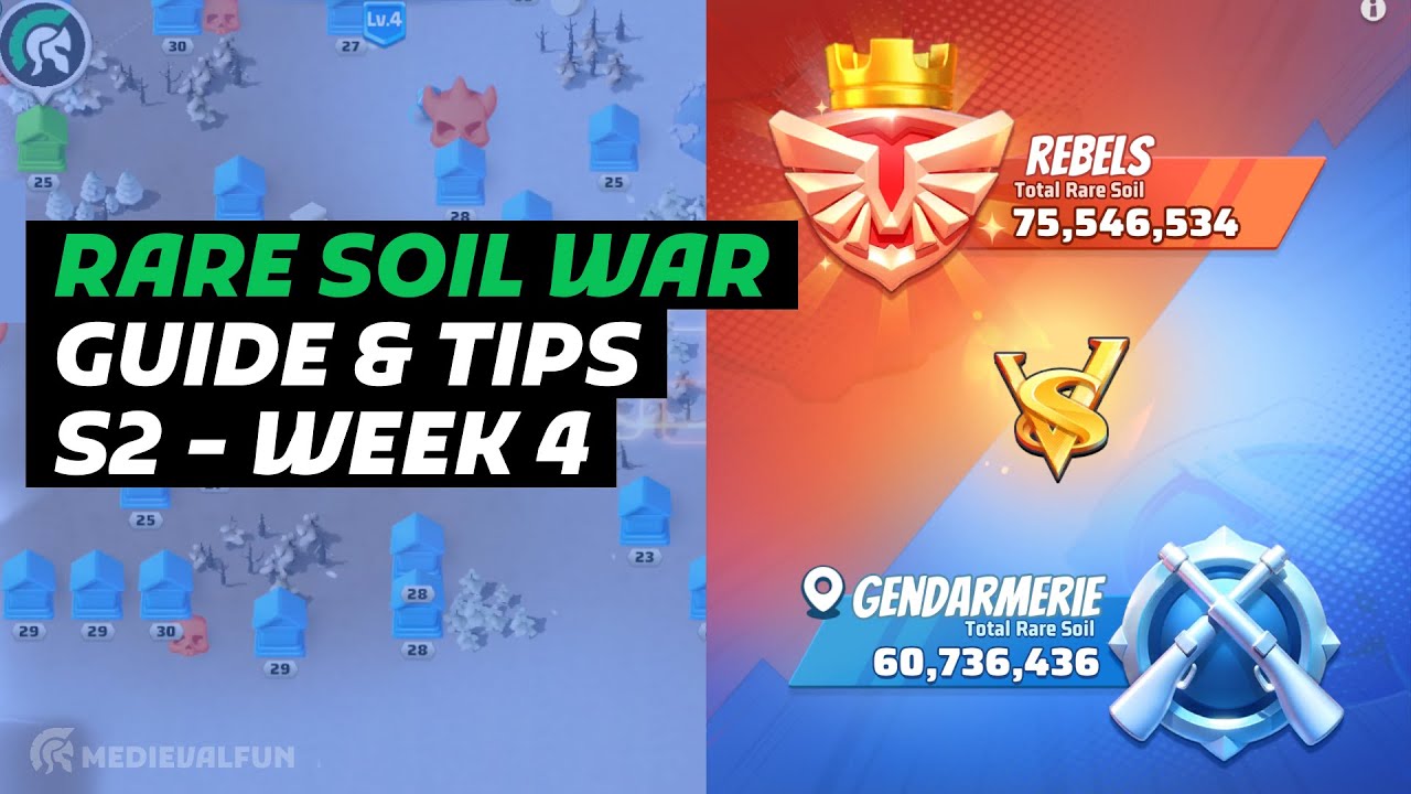 Rare Soil War Guide & Tips - Week 4, S2 | Last War Survival