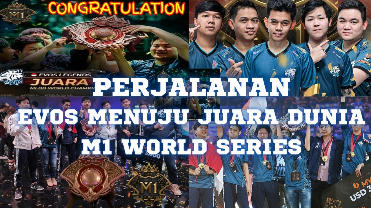 PERJALANAN EVOS LEGENDS MENUJU JUARA DUNIA M1 WORLD CHAMPIONSHIP