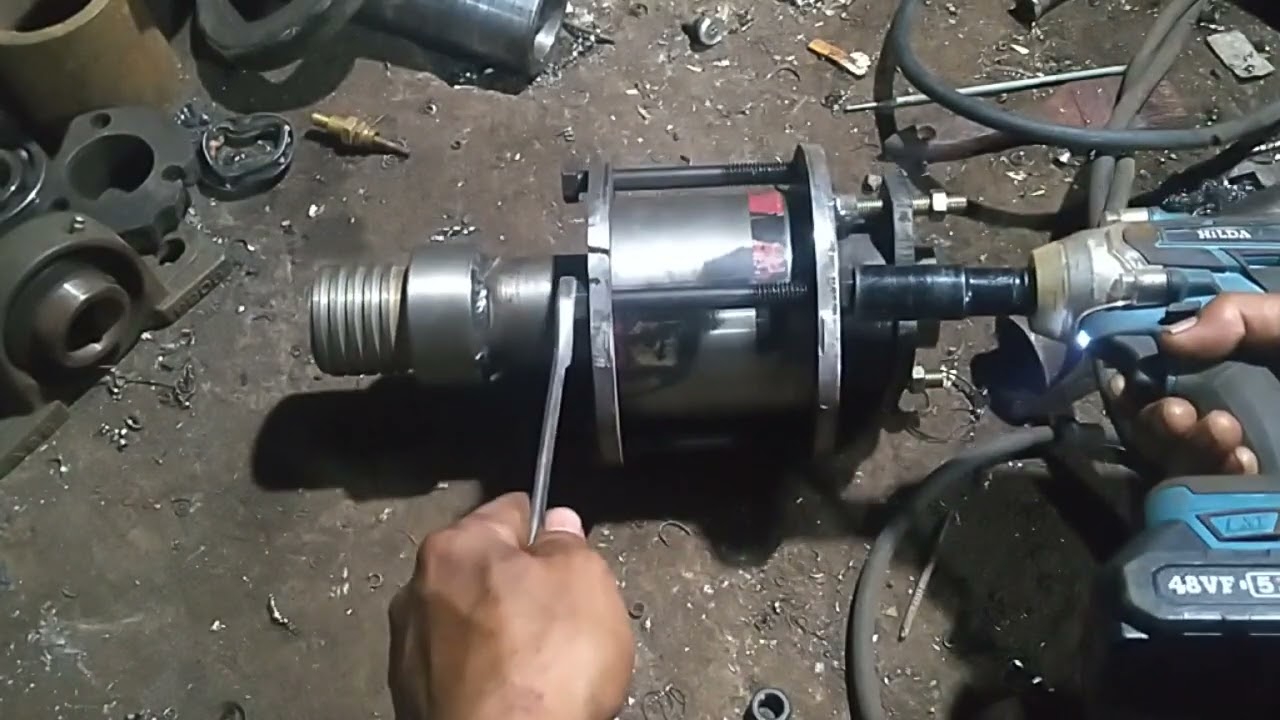 cara membuat water swivel mesin bor sumur