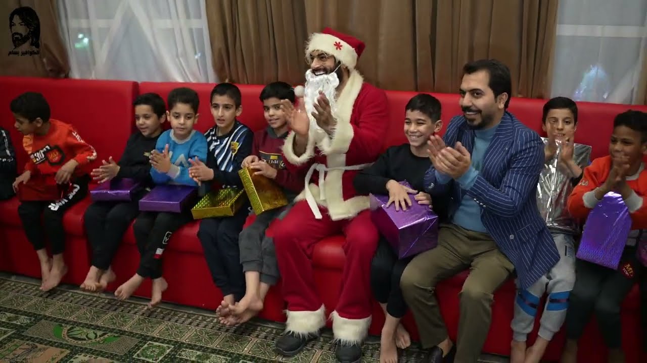 (فَأَمَّا الْيَتِيمَ فَلاَ تَقْهَرْ) ادخال الكوافير بسام  الفرحة في قلوب ابناء هشام الذهبي