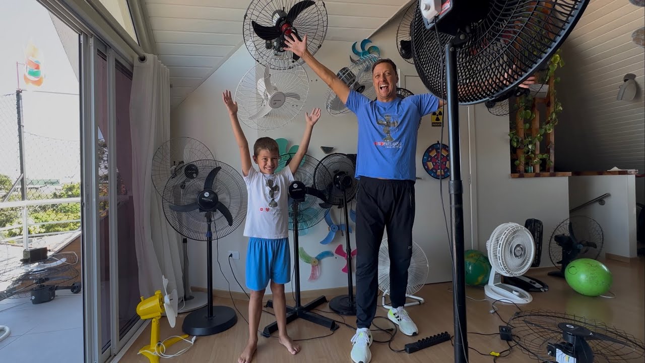 AO VIVO!!! EU AMO VENTILADORES 