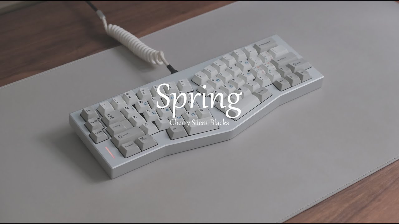 应该是目前最美的Alice配列键盘？OWlab Spring