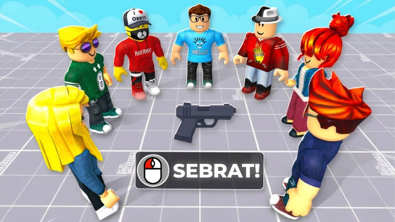 KDO SEBERE ZBRAŇ JAKO PRVNÍ, MŮŽE STŘÍLET! (Roblox Shoot or Die)