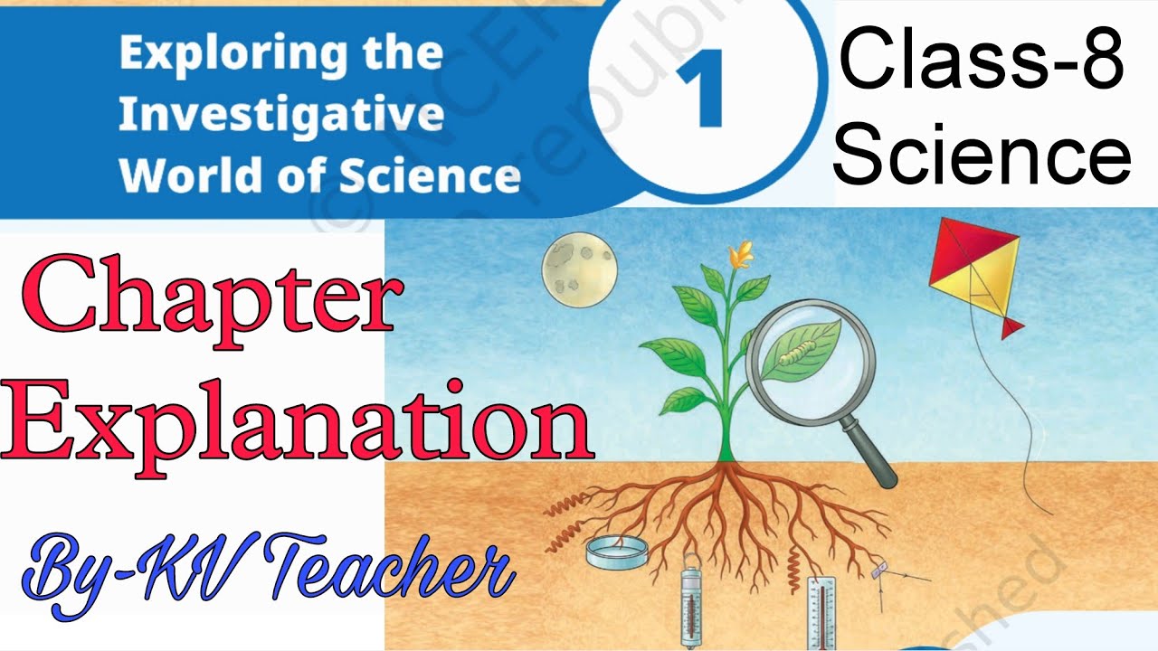 CLASS-8 Science Chapter-1 / Exploring the Investigative World of Science/ NEW NCERT curiosity