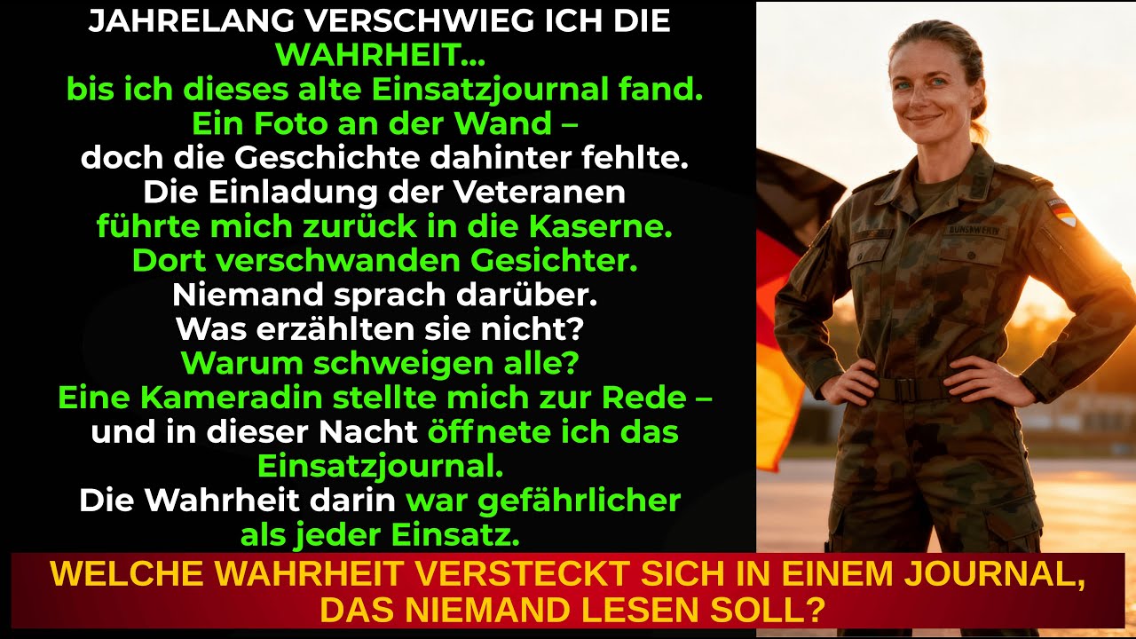 „Das Einsatzjournal: Die verborgene Wahrheit einer Ex-Soldatin“