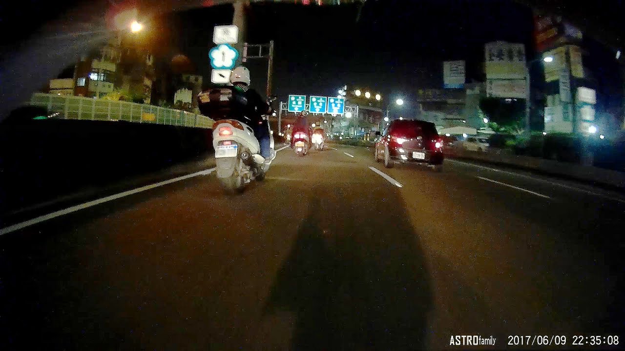 【重機上高速公路】各排氣量機車安全試駕 國道一號 (三重&rarr;五股 27-33K)[前後鏡頭] Group Riding on Taiwan National Highway No.1
