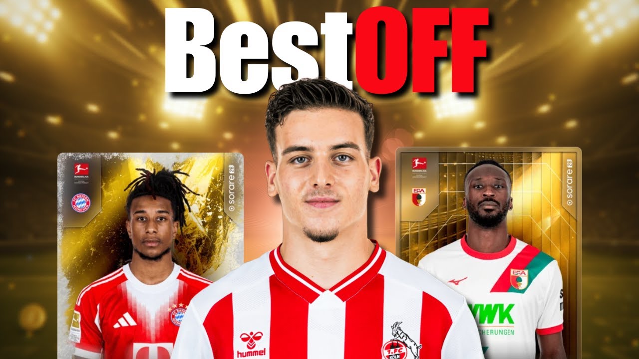 Sorare Kaufspecials BEST OF | Das sind die besten Bundesliga Karten