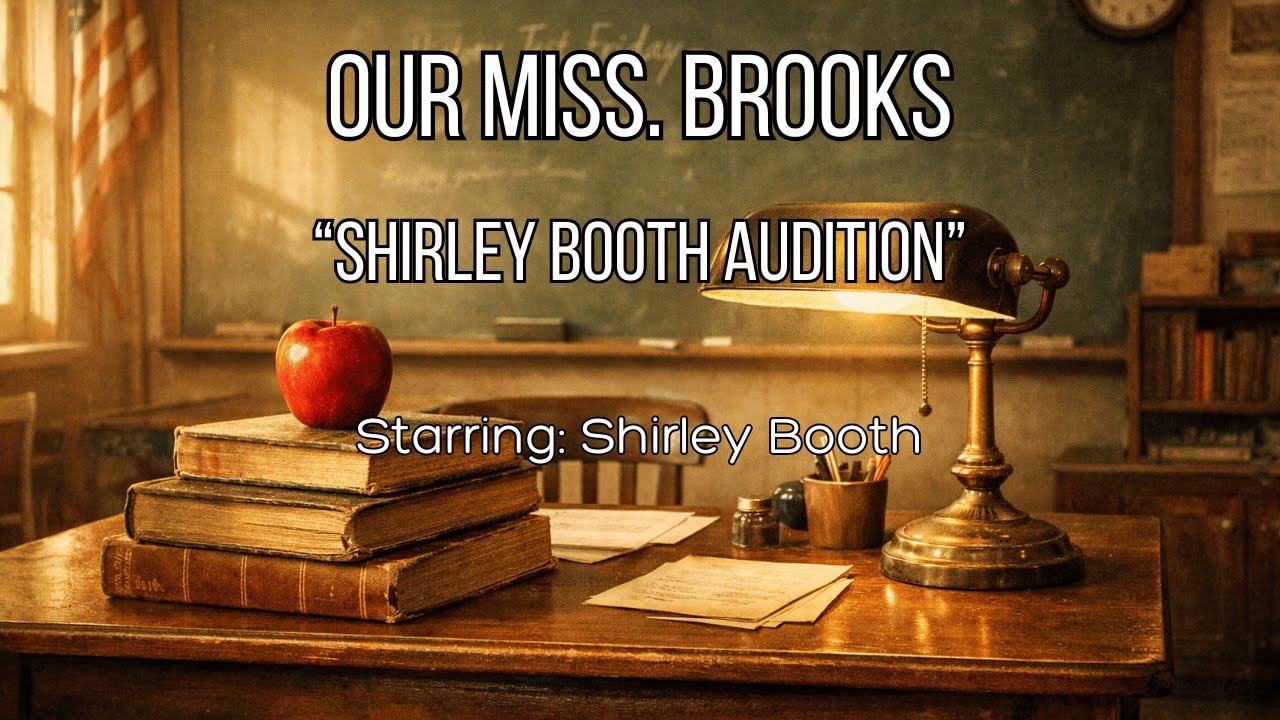 Our Miss Brooks - RARE Shirley Booth Audition (1948) | Old Time Radio