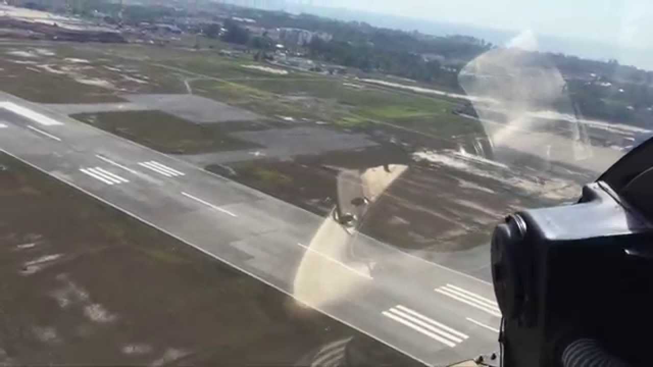 Miri heli arrival