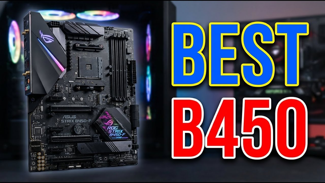 TOP 5 Best B450 Motherboard 2026