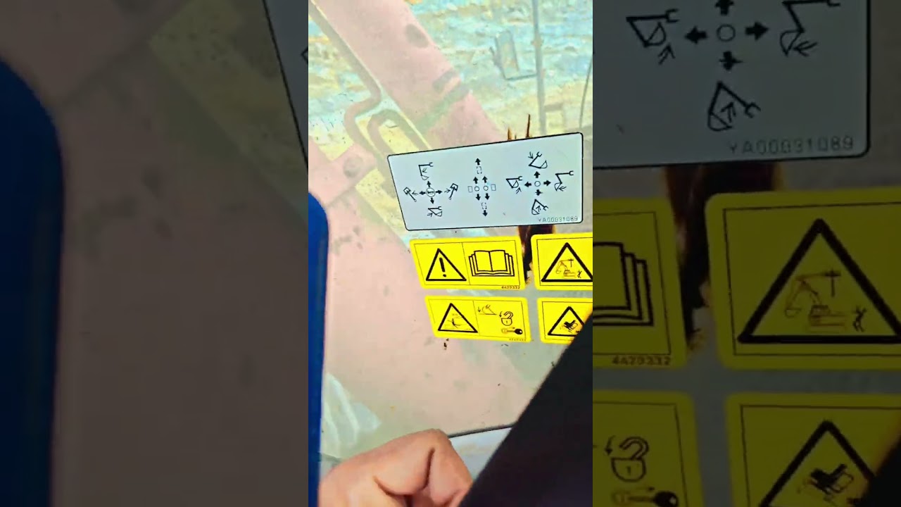 Tata Hitachi 870 excavator  safety operating jankari 