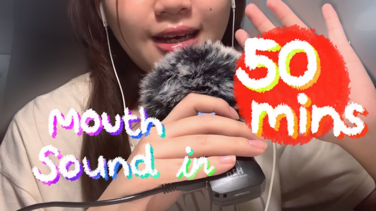 ASMR Wet Mouth Sound in 50 mins 👄💦 กลับมาแล้วค่า 🥺🫠🫶🏻💗