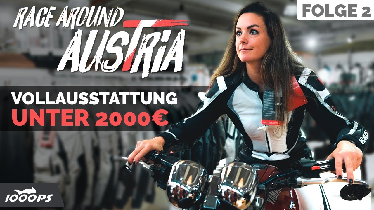 Günstige Motorradbekleidung und Ausrüstung unter 2000 Euro - Race Around Austria EP. 2